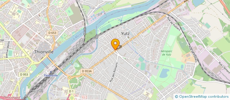 localisation de l'entreprise 453 034 175 à YUTZ