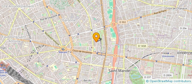 localisation de l'entreprise 453 047 540   PARIS