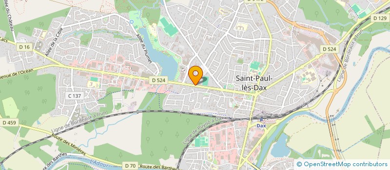 localisation de l'entreprise 453 175 648   SAINT-PAUL-LES-DAX