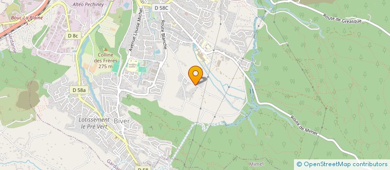 localisation de l'entreprise 453 176 810 à GARDANNE