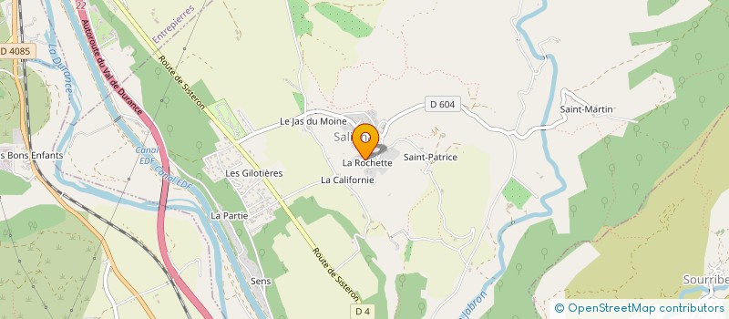 localisation de l'entreprise 453 182 578 à SISTERON