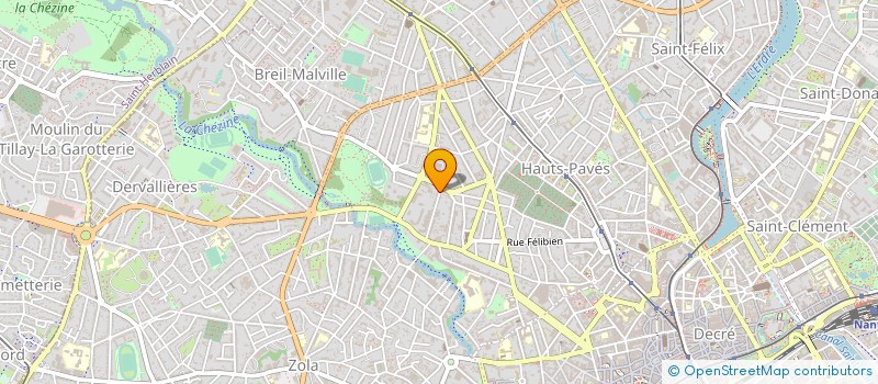 localisation de l'entreprise 453 193 070 à NANTES