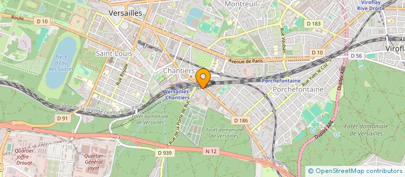 localisation de l'entreprise 453 230 468 à VERSAILLES