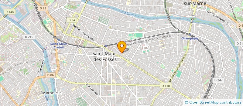 localisation de l'entreprise 453 240 475   CRETEIL