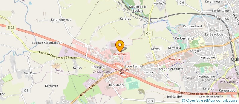 localisation de l'entreprise 453 298 044   REDENE