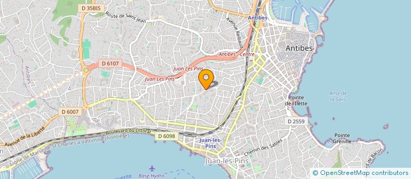 localisation de l'entreprise 453 299 596 à CANNES