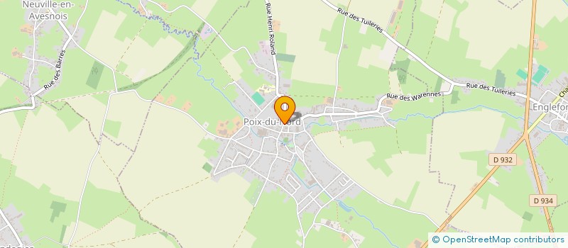 localisation de l'entreprise 453 324 436 à VENDEGIES-AU-BOIS