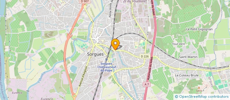 localisation de l'entreprise 453 360 745  à CARPENTRAS