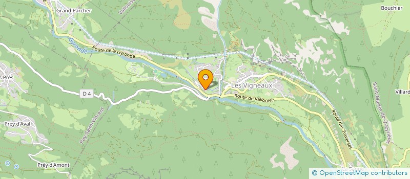 localisation de l'entreprise 453 361 396   VALLOUISE-PELVOUX