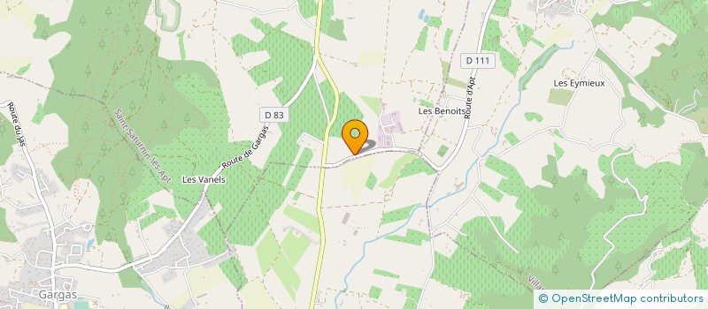 localisation de l'entreprise 453 377 582   SAINT-SATURNIN-LES-APT