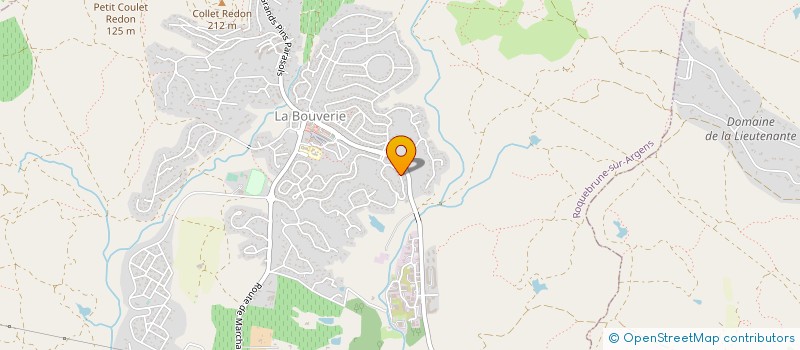 localisation de l'entreprise 453 385 676   ROQUEBRUNE-SUR-ARGENS