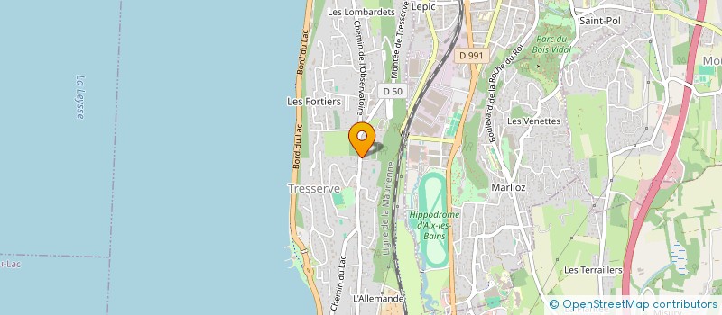 localisation de l'entreprise 453 391 062   TRESSERVE