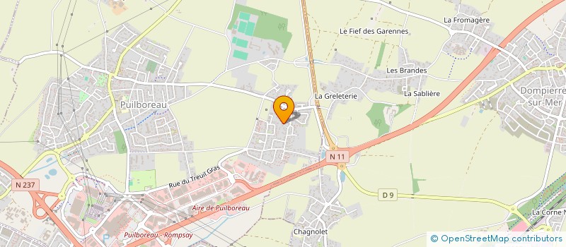 localisation de l'entreprise 453 470 981   PUILBOREAU