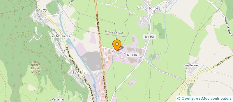 localisation de l'entreprise 453 508 848   SAINT-VERAN