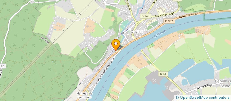 localisation de l'entreprise 453 514 374   DUCLAIR