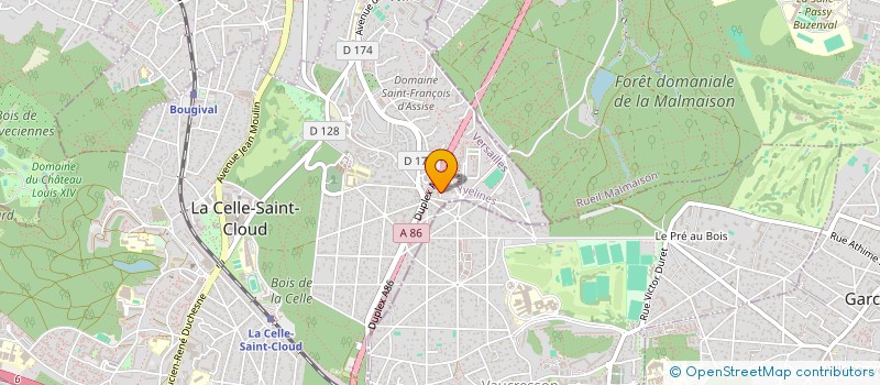 localisation de l'entreprise 453 520 843  à VERSAILLES