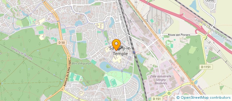 localisation de l'entreprise 453 526 485   SAVIGNY-LE-TEMPLE