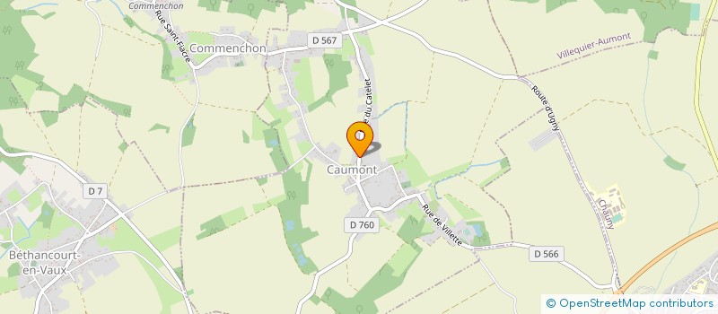 localisation de l'entreprise 453 537 938   CAUMONT