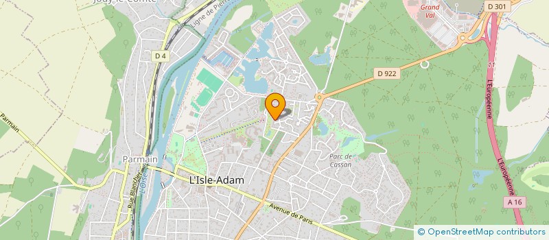 localisation de l'entreprise 453 538 522   L'ISLE-ADAM