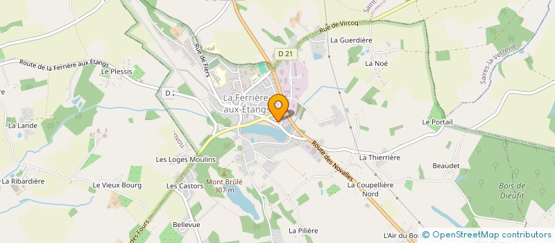 localisation de l'entreprise 453 540 221 à LA FERRIERE-AUX-ETANGS