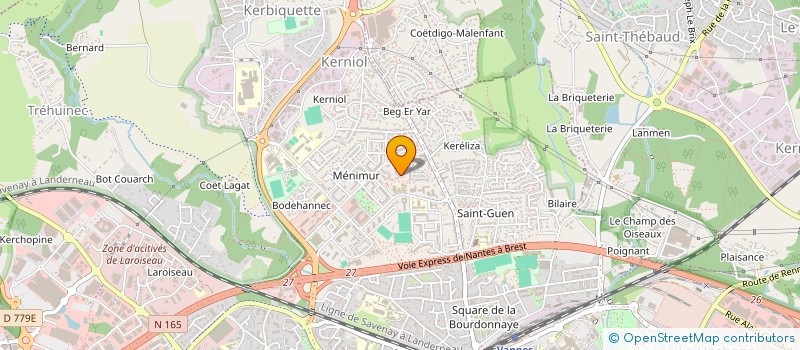 localisation de l'entreprise 453 550 717   THEIX-NOYALO