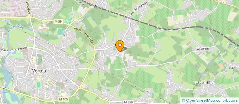 localisation de l'entreprise 453 560 765   VERTOU