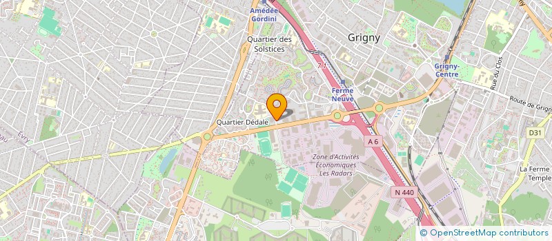 localisation de l'entreprise 453 570 111   GRIGNY