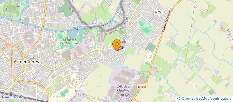 localisation de l'entreprise 453 577 017   HOUPLINES