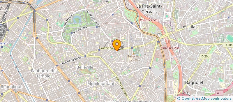 localisation de l'entreprise 453 607 111   PARIS