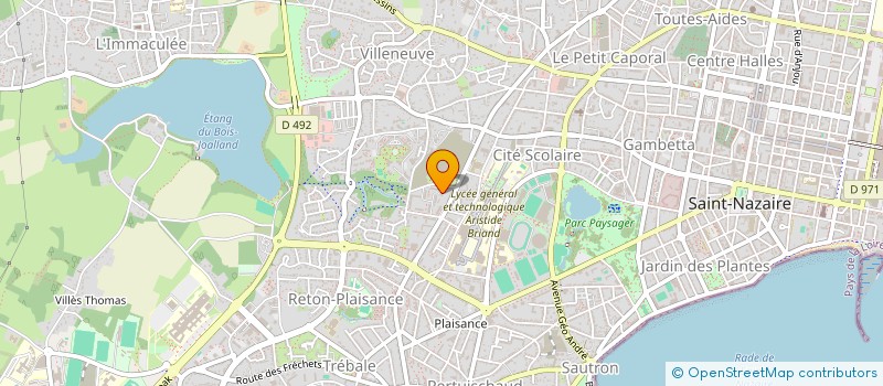 localisation de l'entreprise 453 630 667   SAINT-NAZAIRE