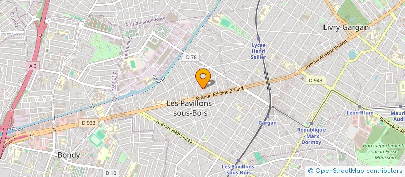 localisation de l'entreprise 453 695 181 à LES PAVILLONS-SOUS-BOIS