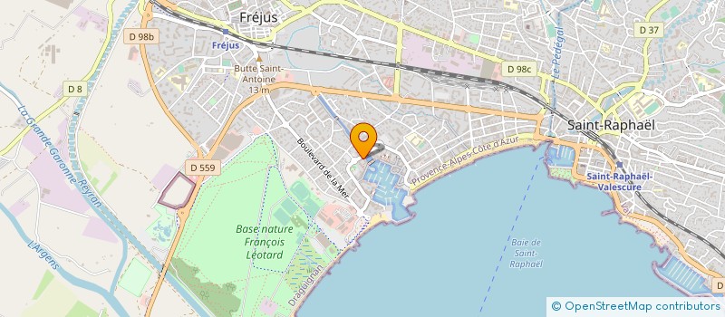 localisation de l'entreprise 453 749 533   FREJUS