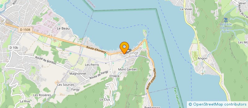 localisation de l'entreprise 453 757 072   DUINGT