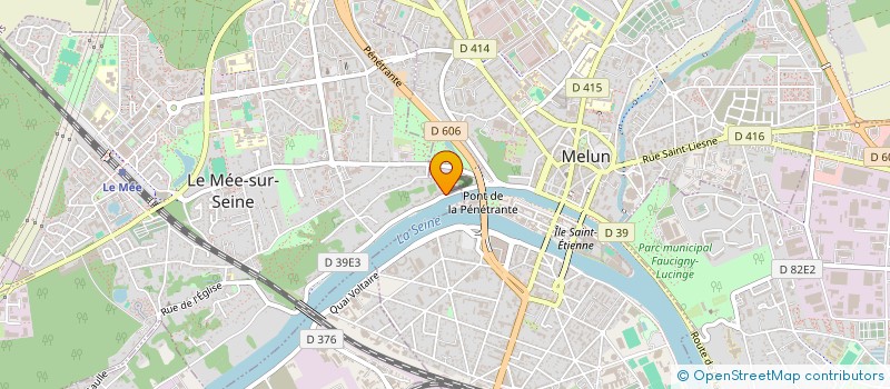 localisation de l'entreprise 453 799 025   LE MEE-SUR-SEINE