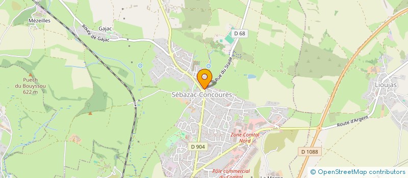 localisation de l'entreprise 453 843 021   MONTAUBAN