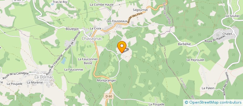 localisation de l'entreprise 453 905 291   TERRASSON LAVILLEDIEU