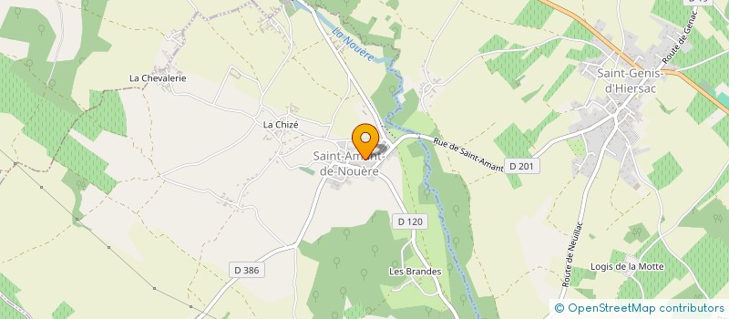 localisation de l'entreprise 453 964 298 à SAINT-AMANT-DE-NOUERE