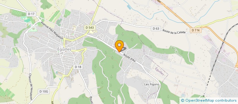localisation de l'entreprise 453 974 628 à EGUILLES