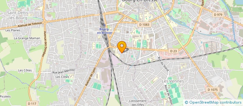 localisation de l'entreprise 453 984 379 à BOURG-EN-BRESSE