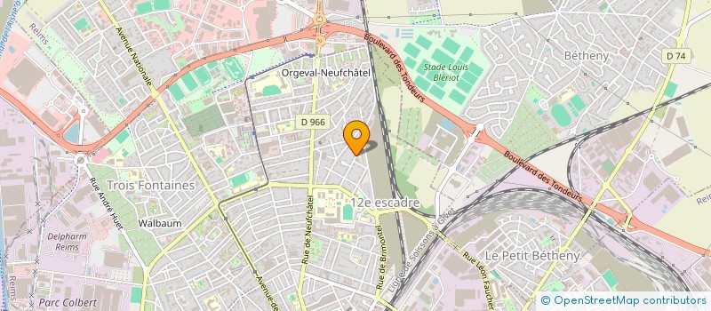 localisation de l'entreprise 454 002 098   CHAMPILLON