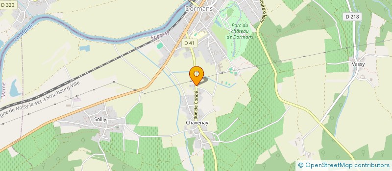 localisation de l'entreprise 454 015 231   DORMANS