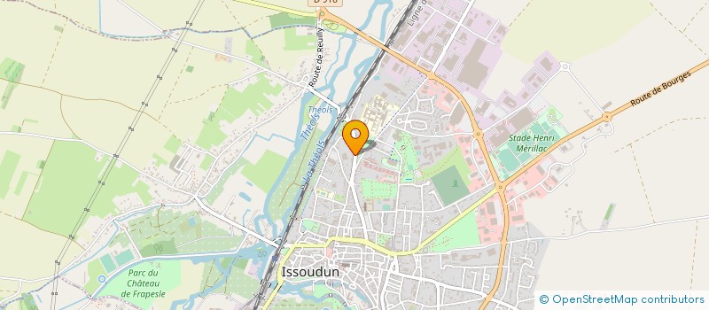 localisation de l'entreprise 454 070 152 à ISSOUDUN