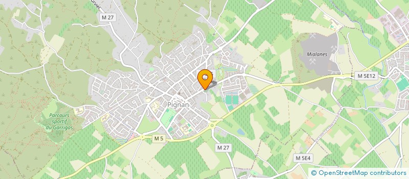 localisation de l'entreprise 454 088 873 à PIGNAN