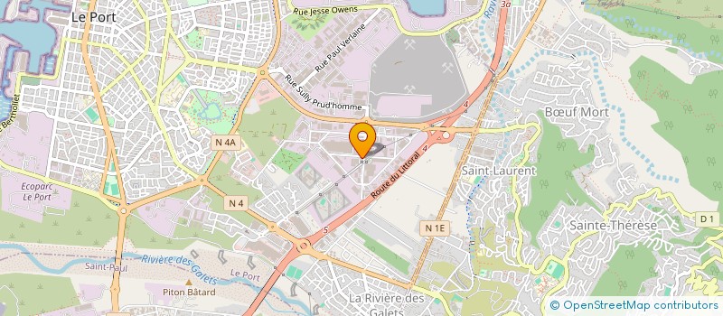 localisation de l'entreprise 45BDN  LE PORT