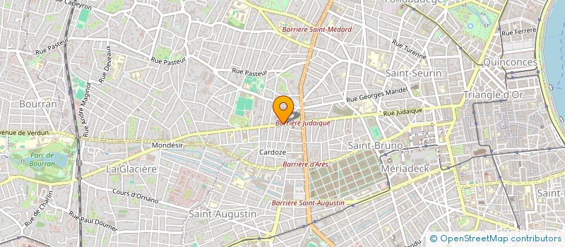 localisation de l'entreprise 45IEME AVENUE à BORDEAUX