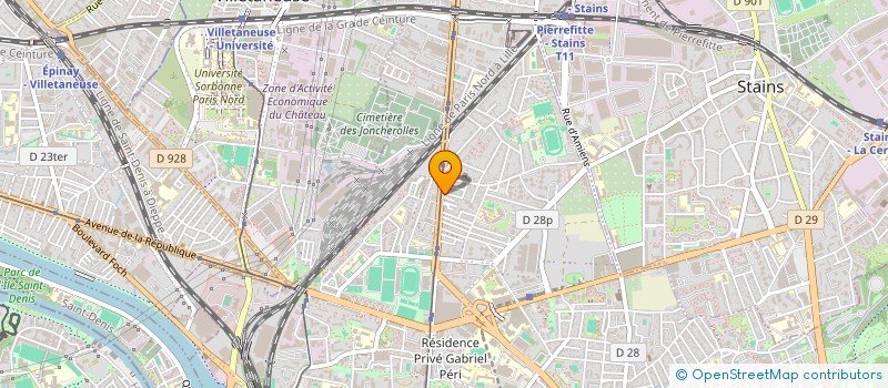 localisation de l'entreprise 46 BOYS à PIERREFITTE-SUR-SEINE