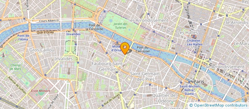 localisation de l'entreprise 46 VERNEUIL à PARIS
