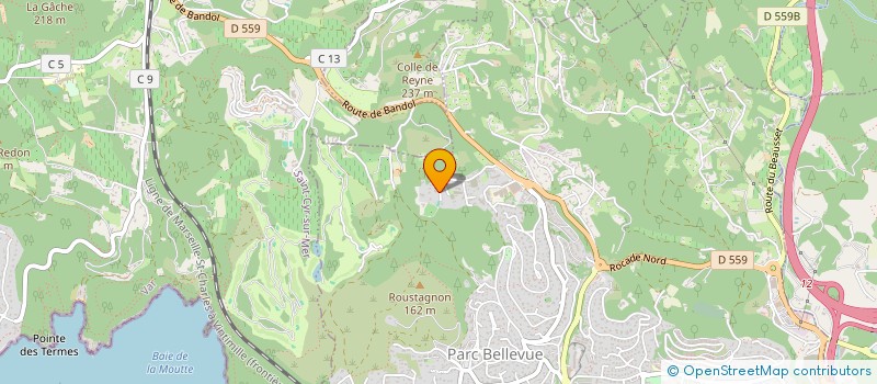 localisation de l'entreprise 468  BANDOL