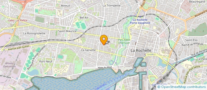 localisation de l'entreprise 46N1W - CONSEIL ET DEVELOPPEMENT à LA ROCHELLE