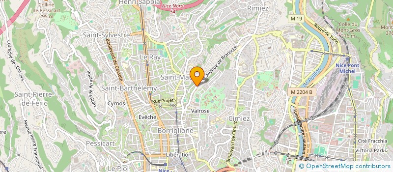 localisation de l'entreprise 47 BRANCOLAR à NICE